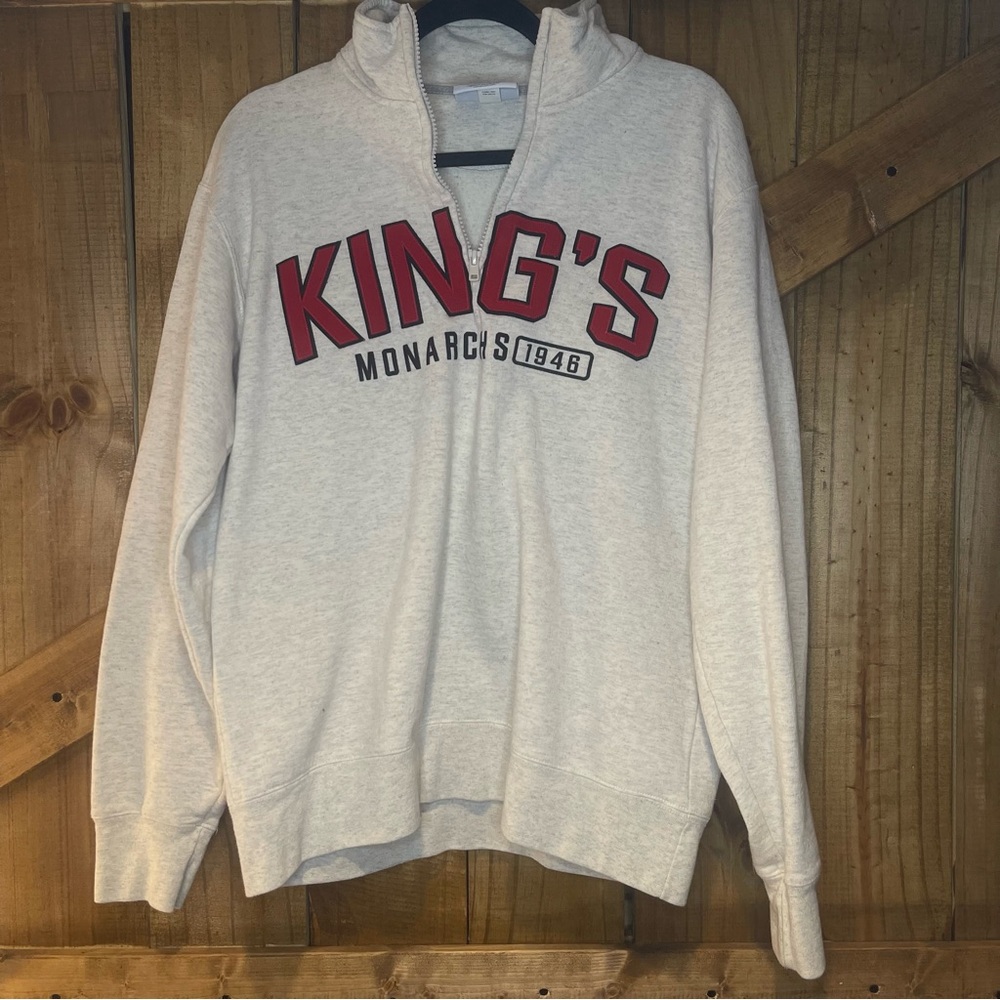 Kings college quarter zip Champion